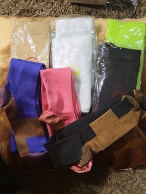 8 Pair Copper Compression Socks - Assorted Colors